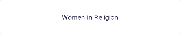 Women in Religion